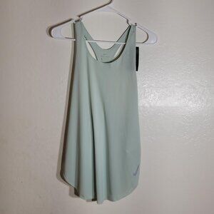NWT MSRP $40 Nike Dri-Fit Women's Running Tank Top Sage Mint Green Size M Light